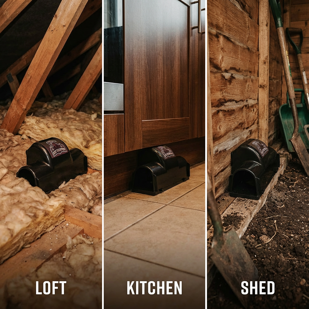 Signs of rat infestation